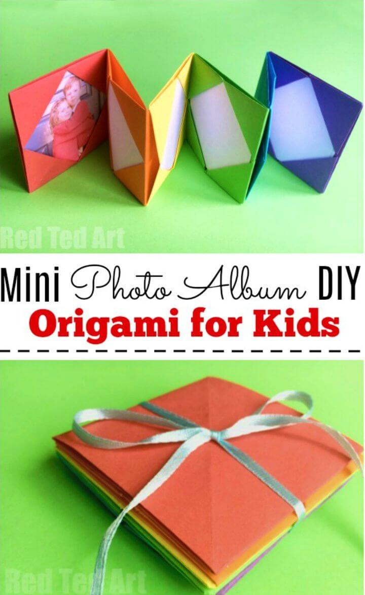 Make Mini Origami Photo Album