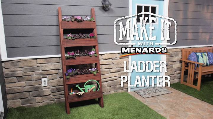 Make Your Own Ladder Planter