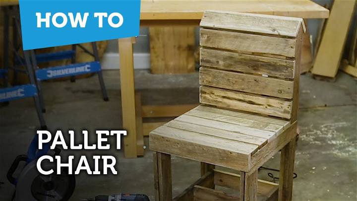 Make Your Own Pallet Wood Chair