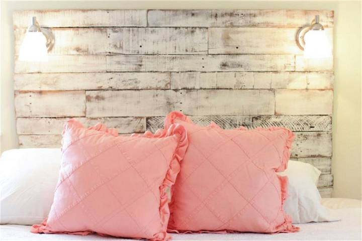 Making a Distressed Headboard Out of Pallet