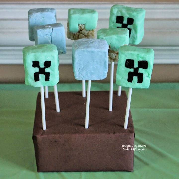 Minecraft Birthday Party Food