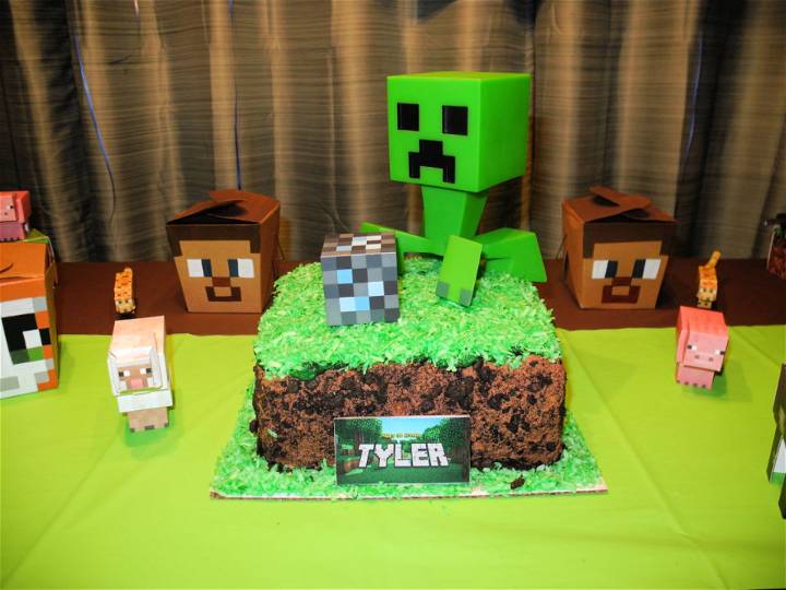 How to Create a Minecraft Cake