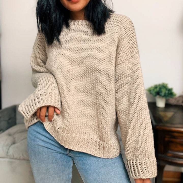 Simple Knit Sweater Pattern