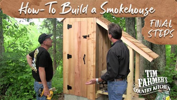 How to Make a Wooden Smokehouse