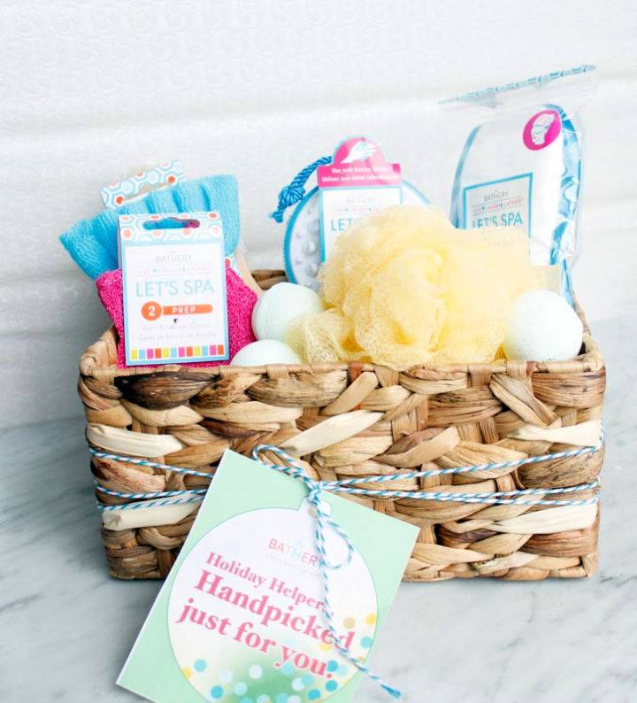 Create Your Own Spa Gift Basket