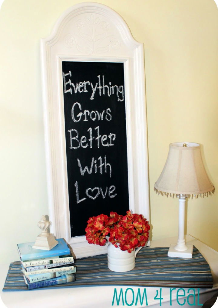 Turn a Mirror Into a Chalkboard With Paint