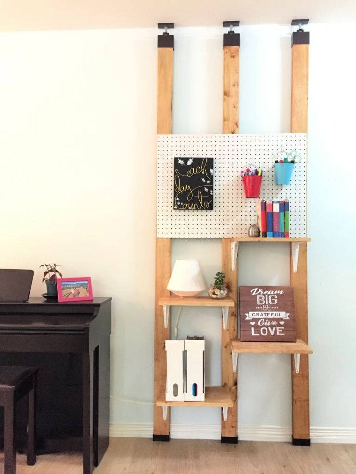 Easy DIY Wall Storage With Pegboard