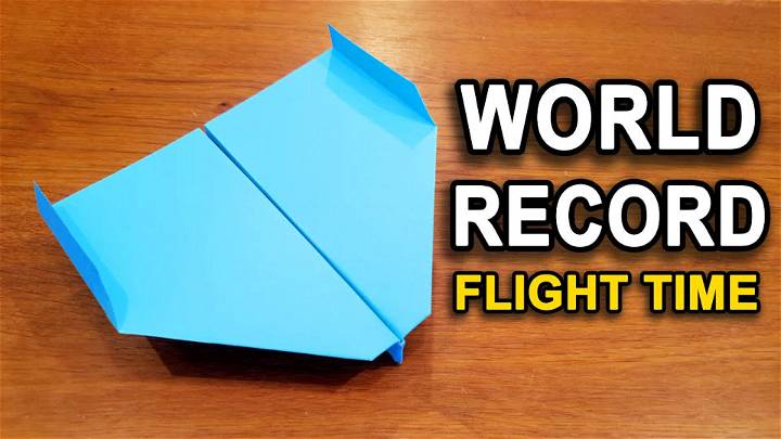 DIY World Record Paper Airplane
