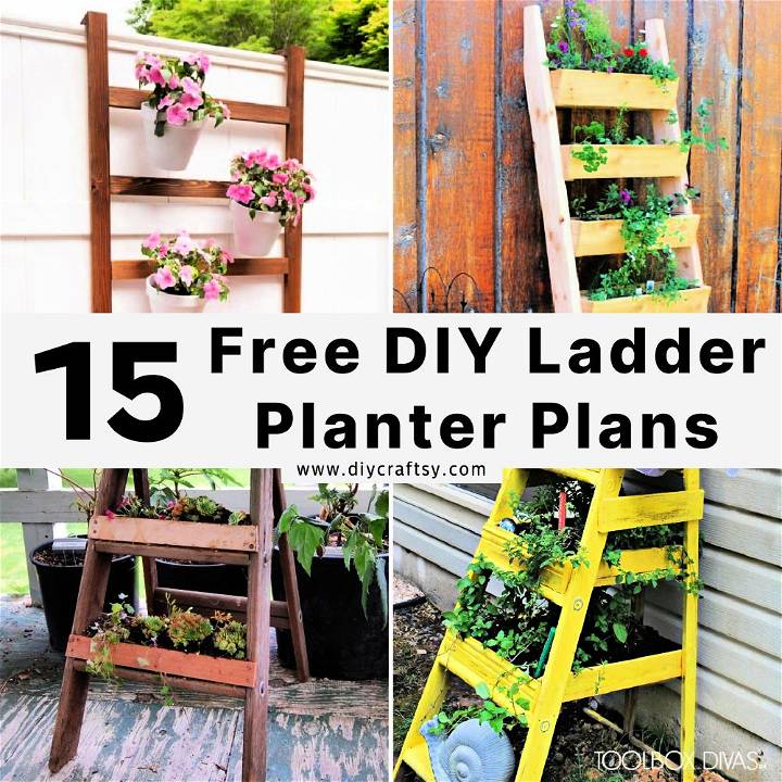 ladder planter plans