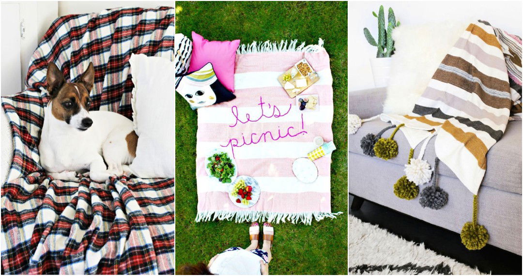 How to Make a DIY Throw Blanket: 15 Free Sewing Patterns