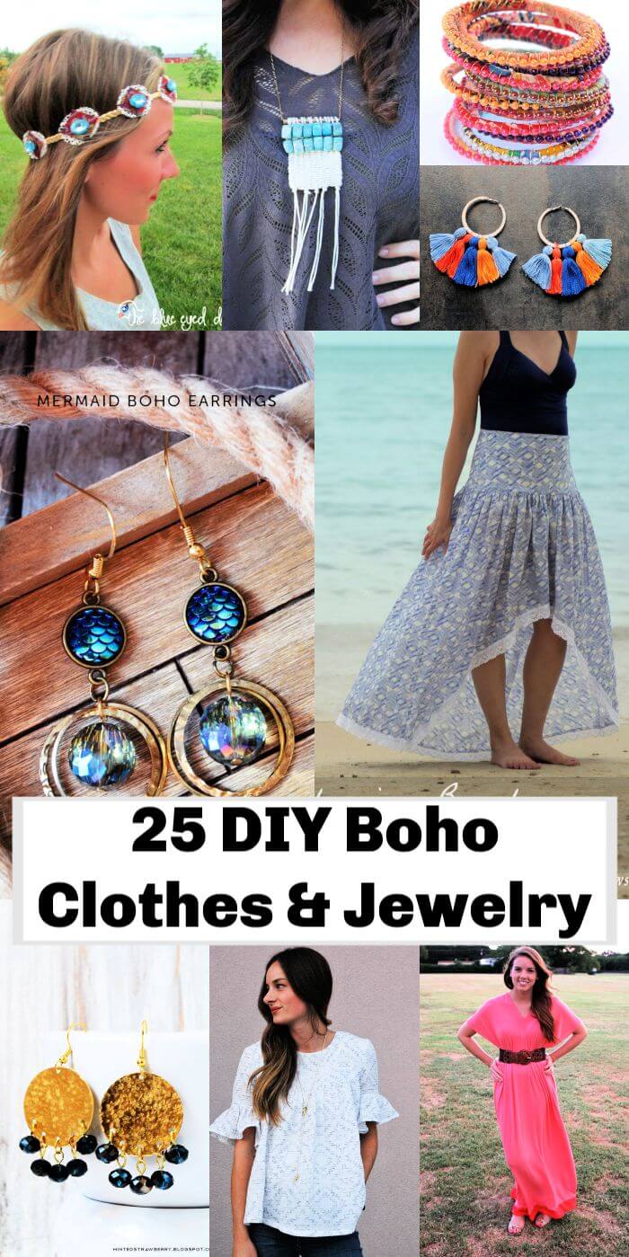 Boho clothing clearance accessories