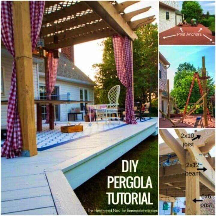 Build Your Own Backyard Shade Pergola