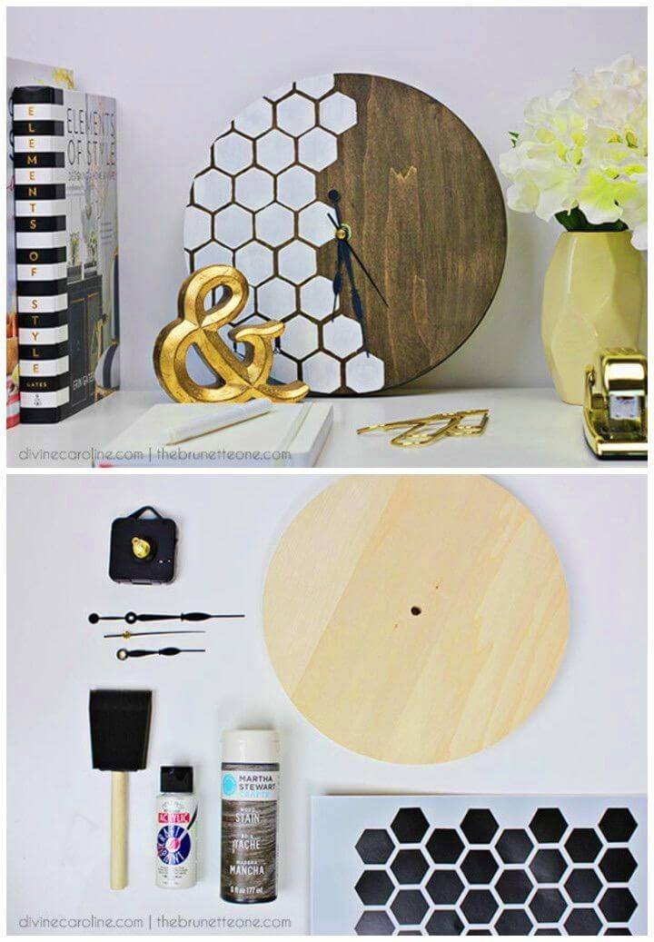 Build a Honeycomb Wall Clock