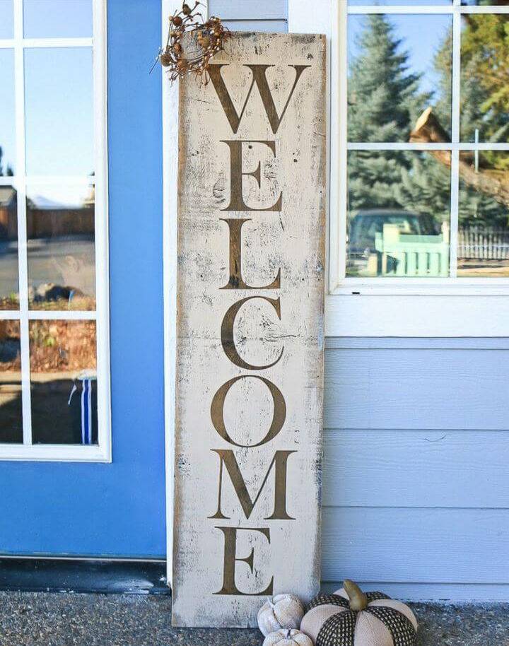 Custom Wood Sign for Front Porch