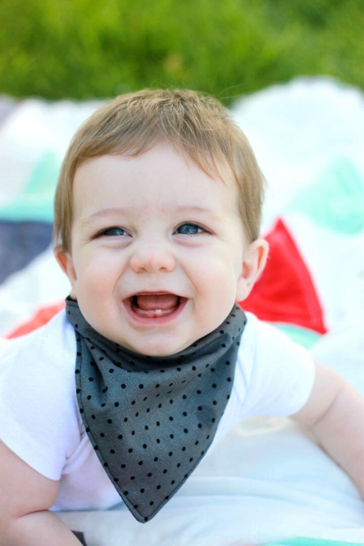 DIY Bandana Bib Tutorial