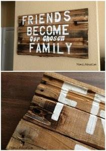 85 DIY Pallet Signs and Pallet Wall Art Ideas - DIY Crafts