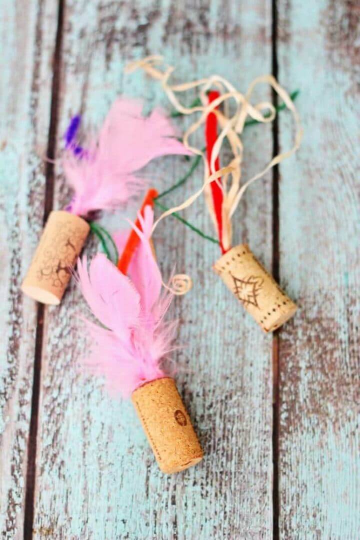DIY Cat Toys from Wine Corks