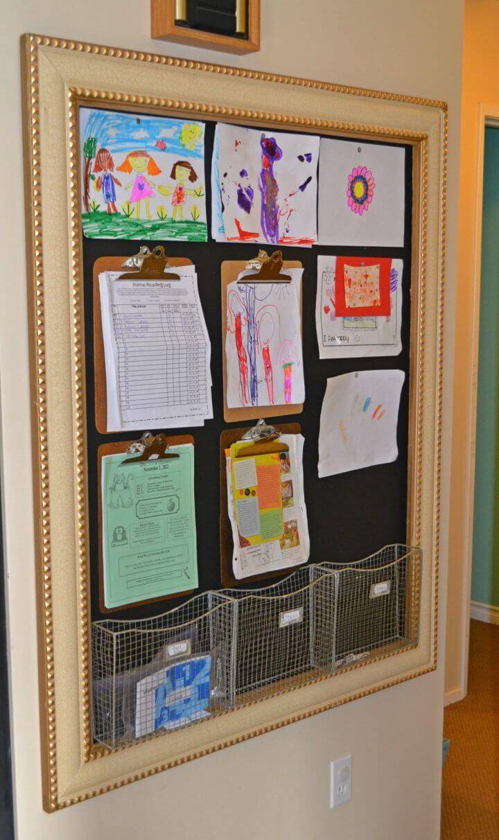 DIY Organizing Kids Artwork