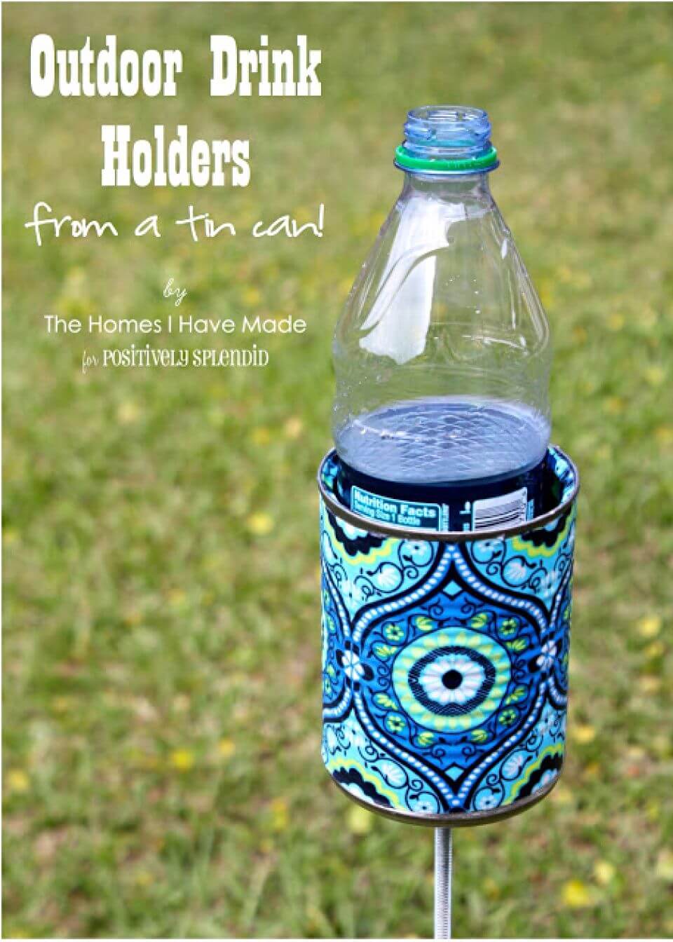 DIY Outdoor Drink Holder Tutorial