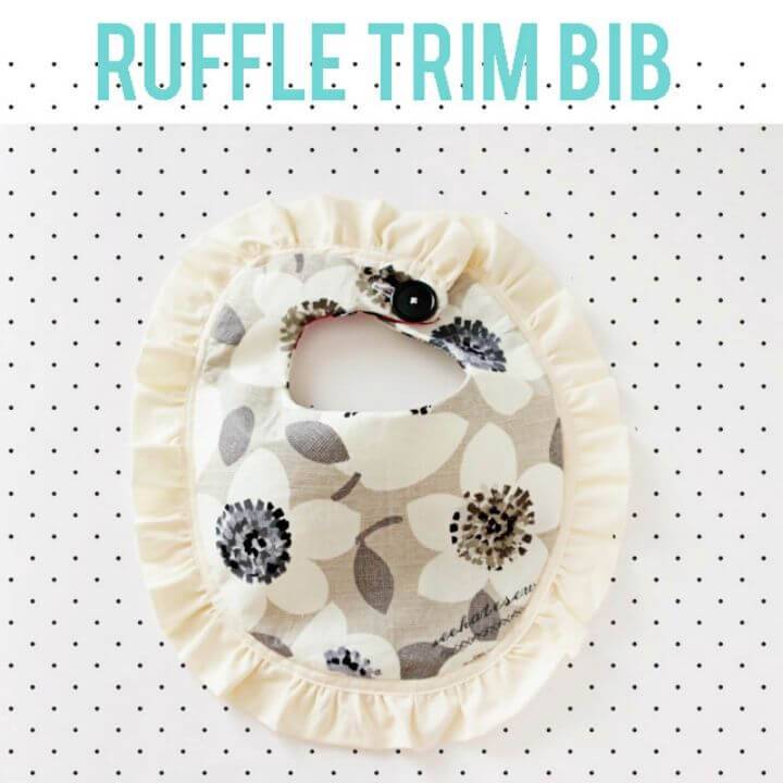 DIY Ruffle Bib Sew Pattern