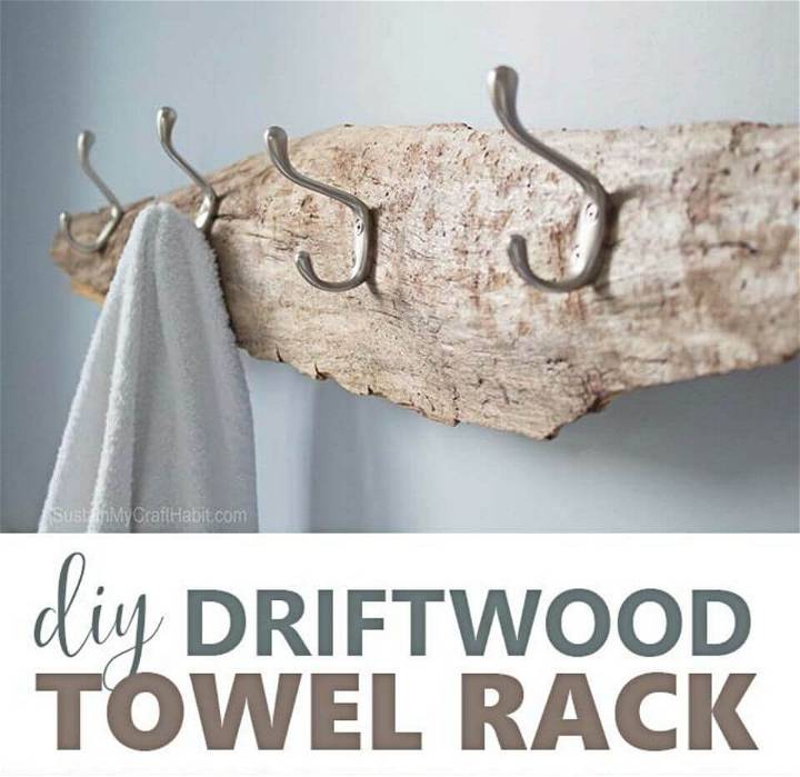 DIY Rustic Coat Rack