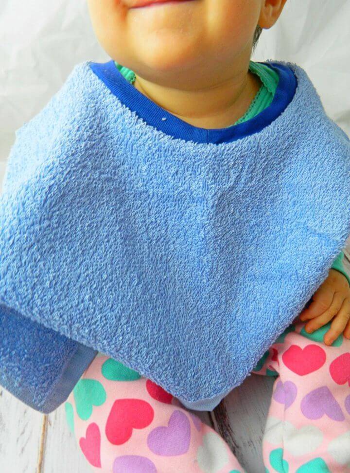 DIY Towel Baby Bib Pattern