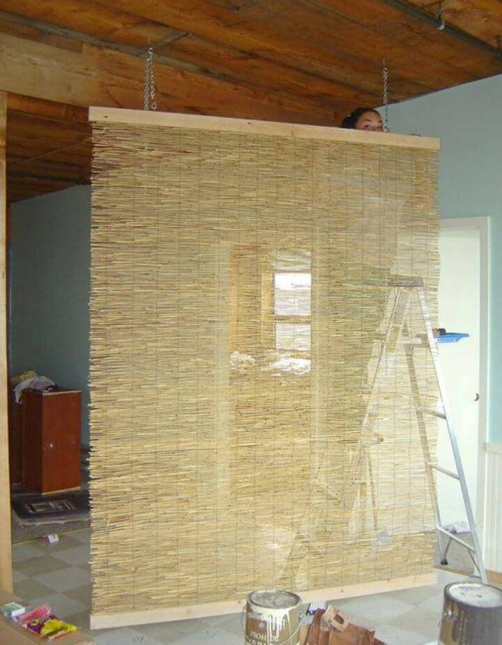 Tropical Style Room Divider Tutorial