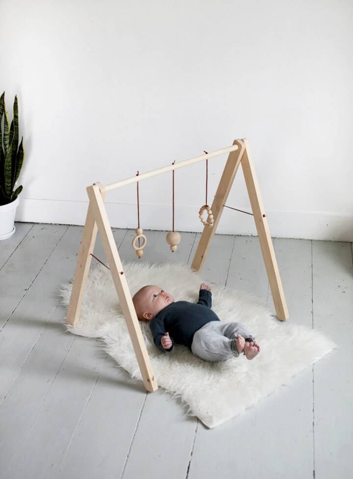 DIY Wooden Baby Gym to Sell