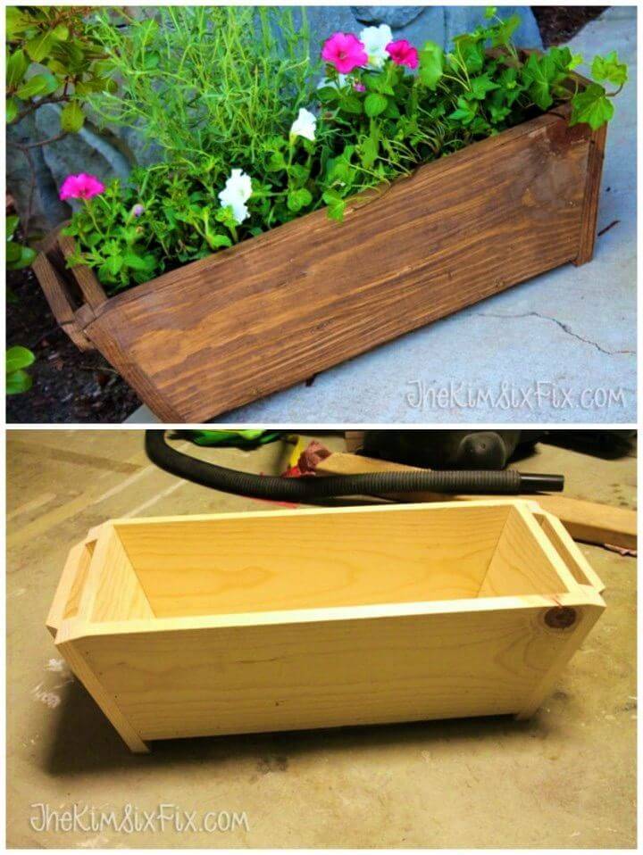 DIY Zero Scrap Planter Box from a Single Board