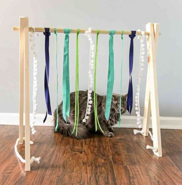 Easy DIY Cat Play Gym