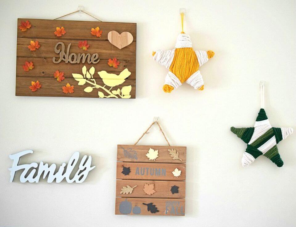 Easy DIY Fall Gallery Wall