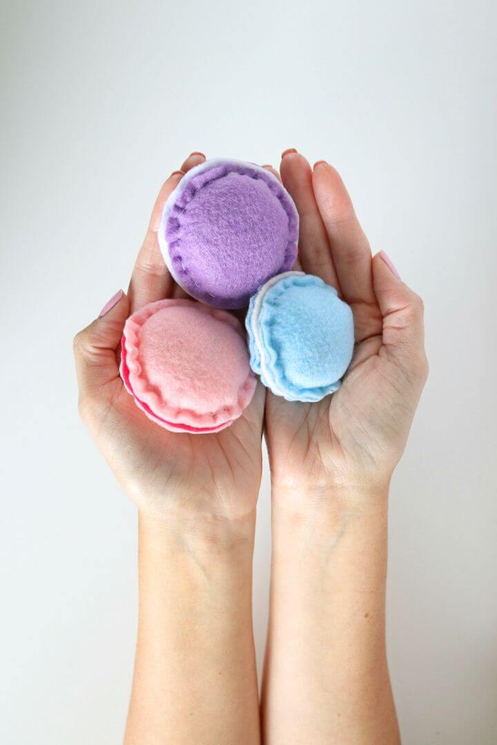 Easy DIY Macaron Cat Toys