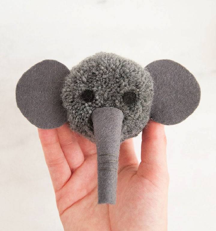 How to Make Your Own Pom Pom Elephant
