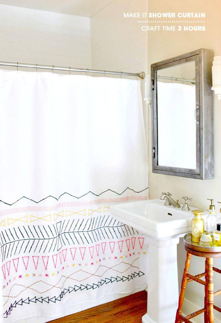 How To Make Shower Curtain