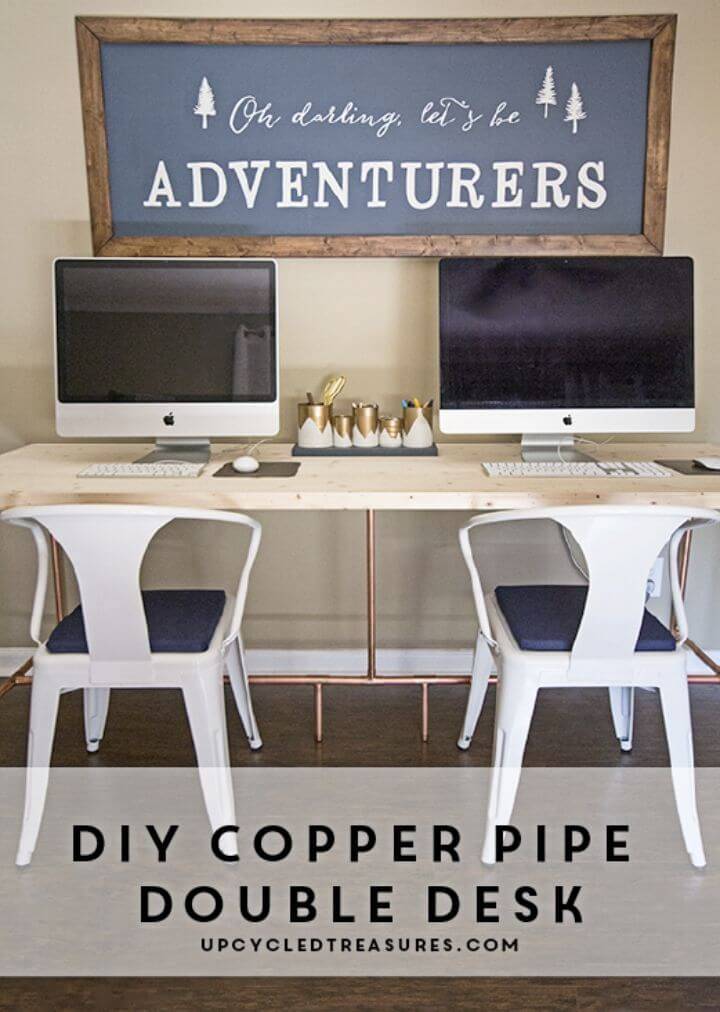 How to Build a Copper Pipe Desk