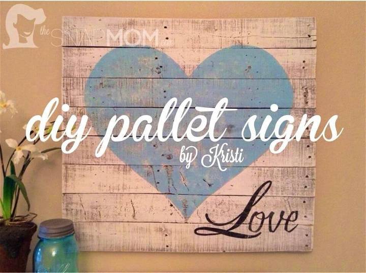 How to Build a Pallet Sign