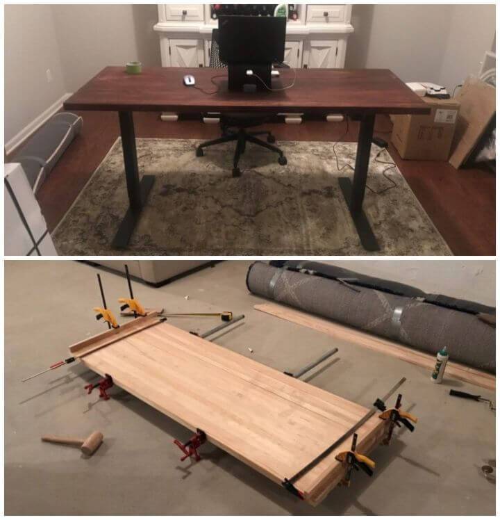 How to Build a Standing Desk Tabletop