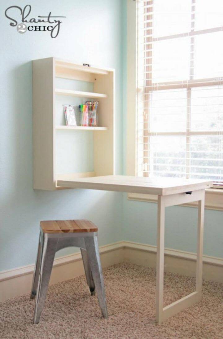How to Make Murphy Sewing Desk