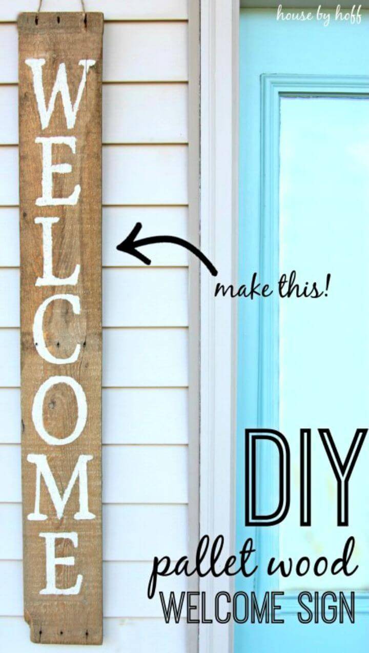 How to Make Pallet Wood Sign