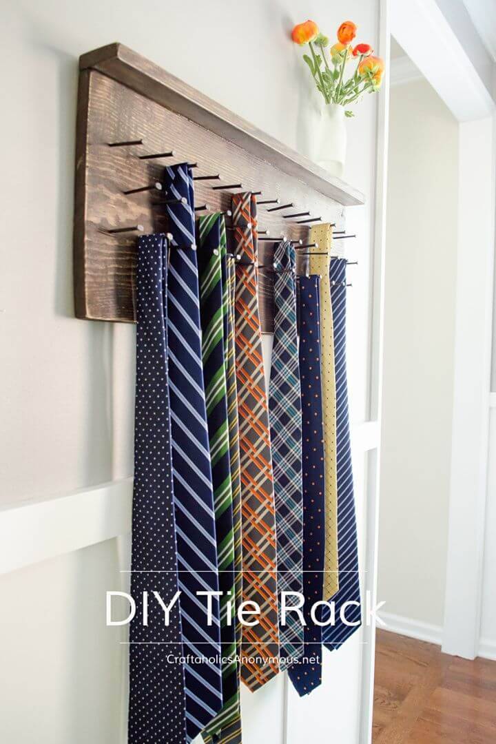 How to Make Tie Rack