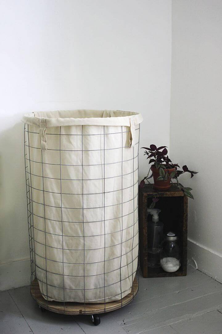 How to Make Wire Laundry Hamper