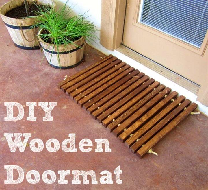 How to Make Wooden Welcome Mat