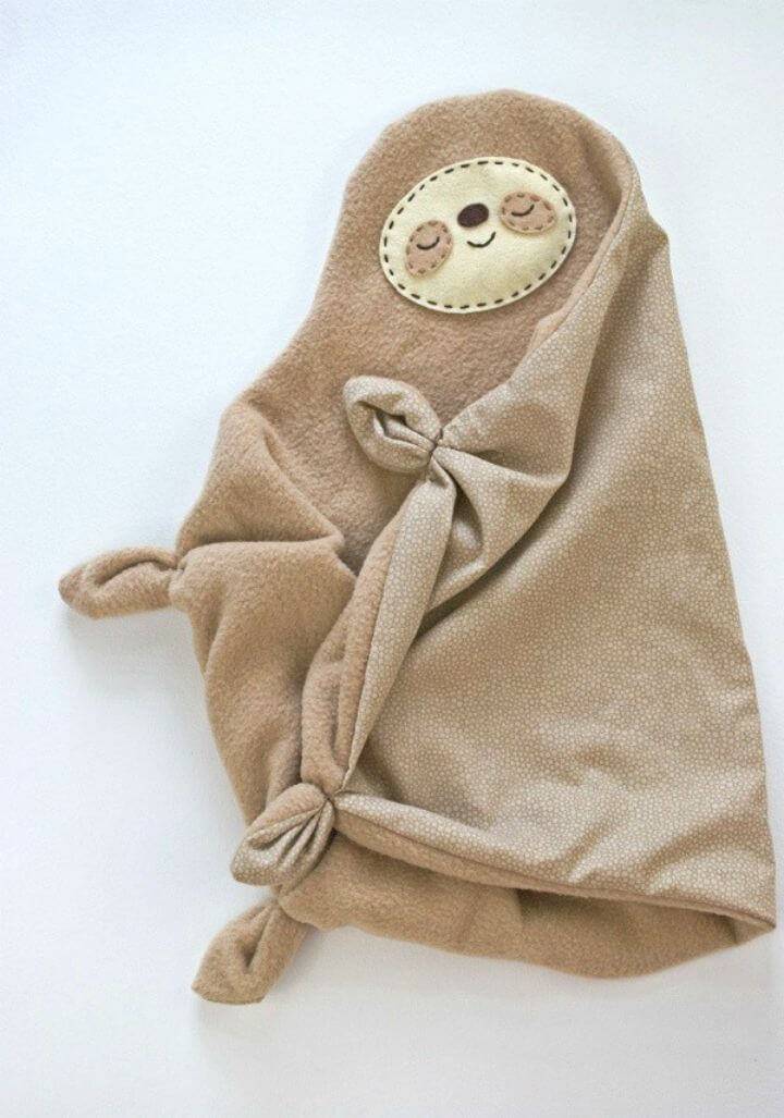 How to Sew a Sleepy Sloth Snuggler