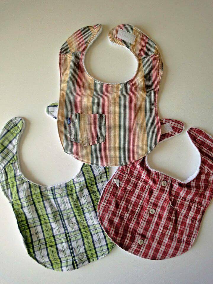 How to Turn Old Shirt Into Baby Bibs