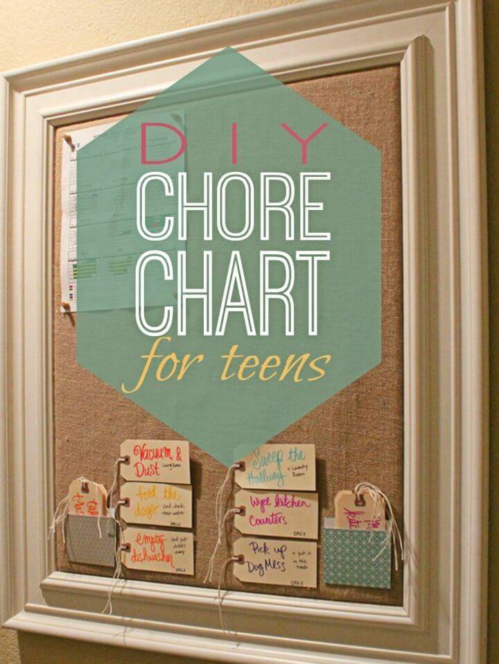 Make Chore Charts for Teens