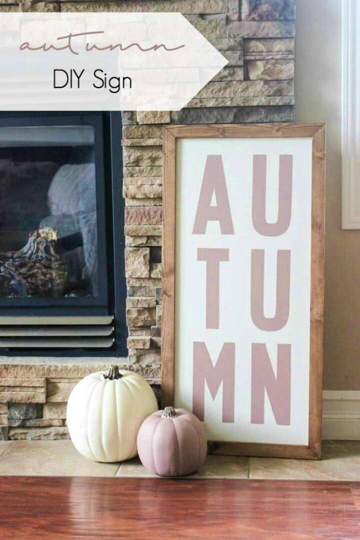 Make Fall and Holiday Custom Wood Sign