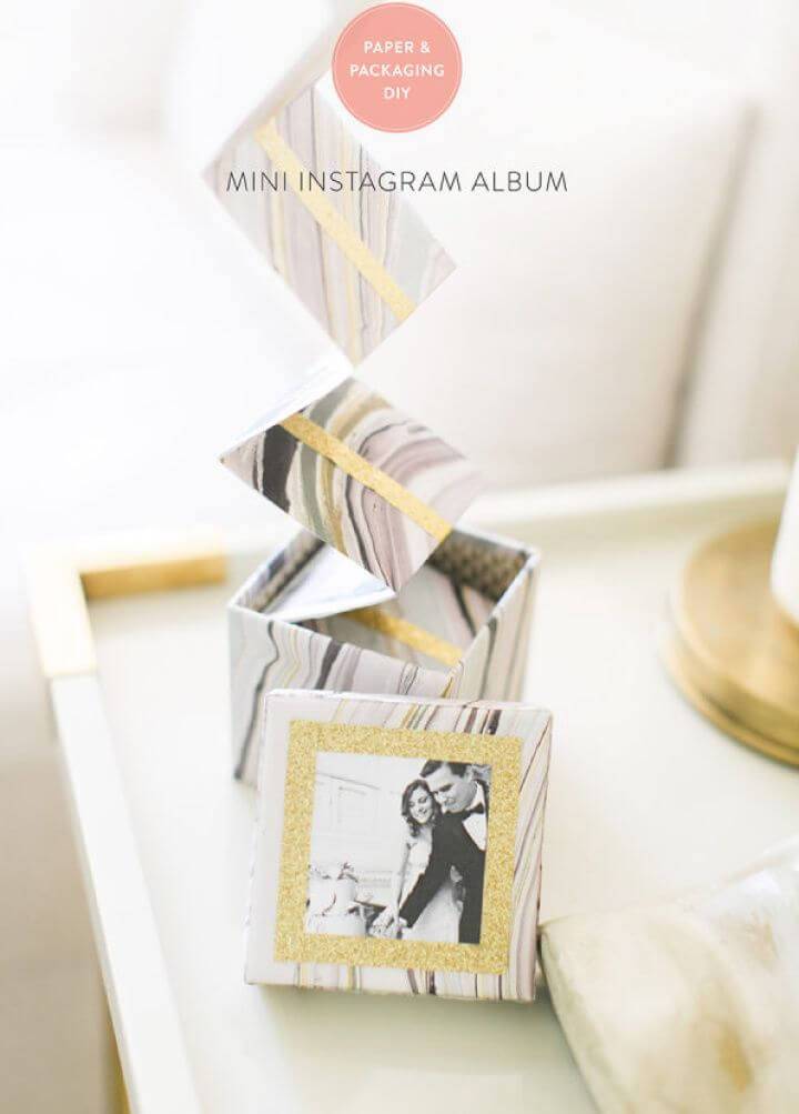 Make Instagram Photo Box with the Paper and Packaging Board