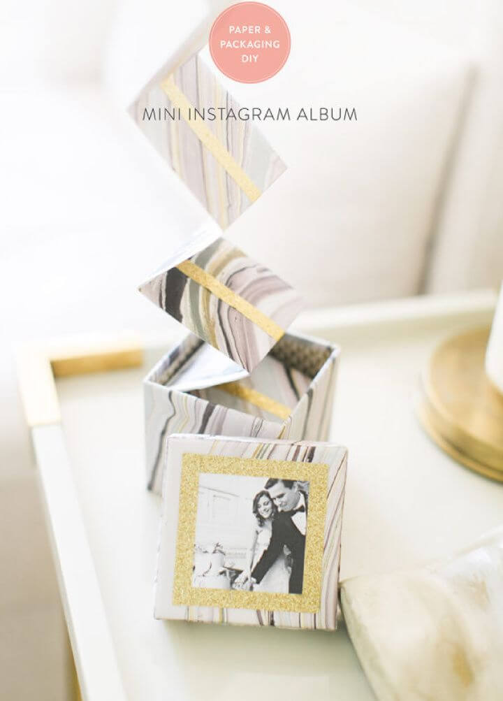 Make Instagram Photo Box with the Paper and Packaging Board