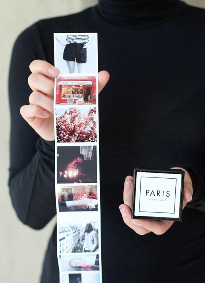 Make Tiny Travel Album in a Box