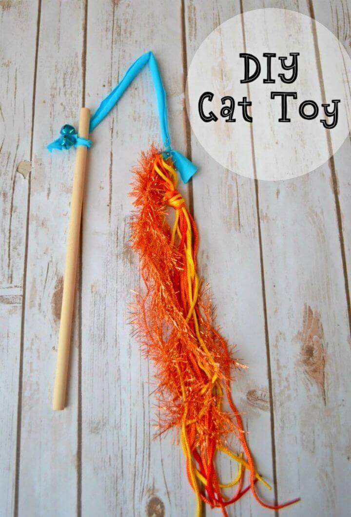 Make Wand Cat Toy